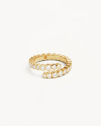 Yellow Gold Vermeil Endless Tides Ring