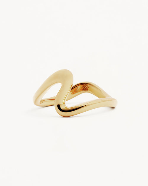 Yellow Gold Vermeil Flow of Life Ring