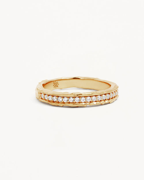 Yellow Gold Vermeil Sunkissed Horizon Ring