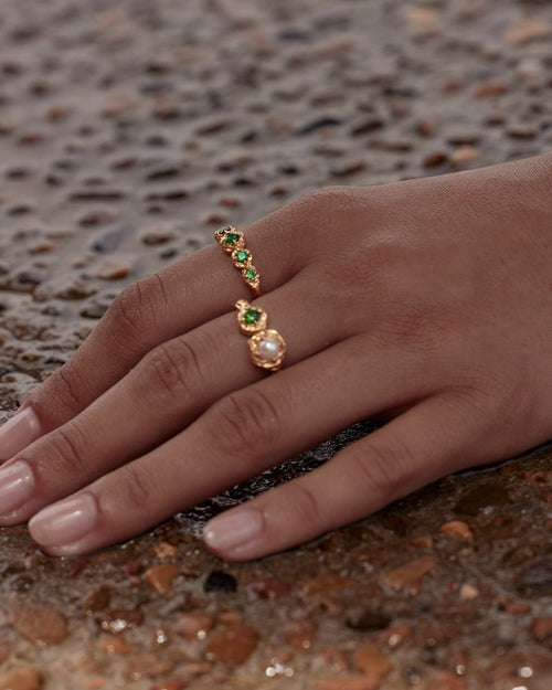 Yellow Gold Vermeil Depth of You Ring