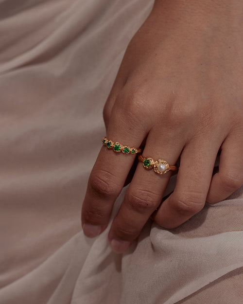 Yellow Gold Vermeil Depth of You Ring