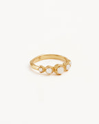 Yellow Gold Vermeil Peace Within Ring