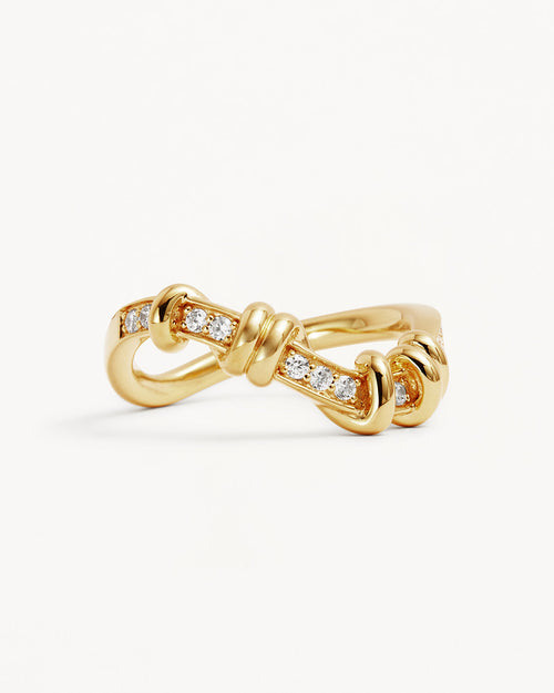 Yellow Gold Vermeil Embrace Stillness Ring