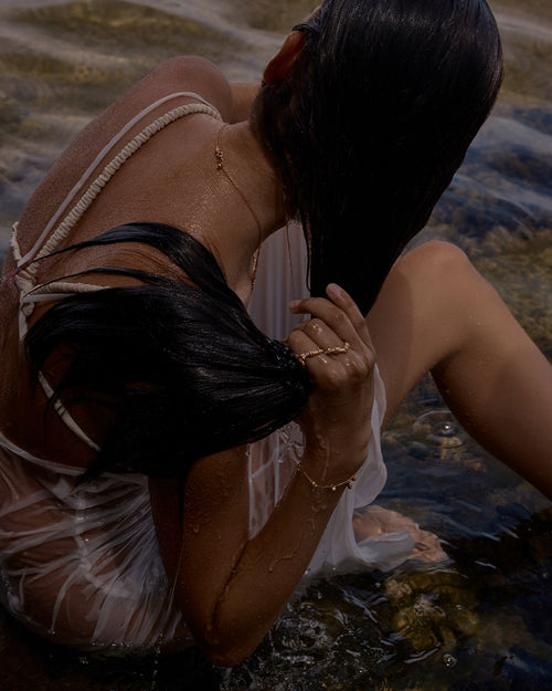 Yellow Gold Vermeil Embrace Stillness Ring