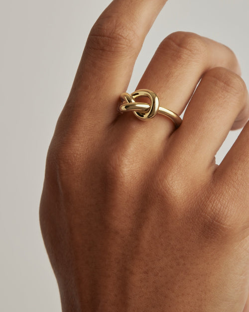 Yellow Gold Vermeil Always With You Ring