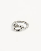 White Gold Vermeil Always With You Ring