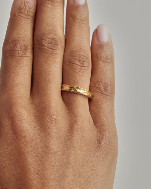Yellow Gold Vermeil Beneath the Sea Ring