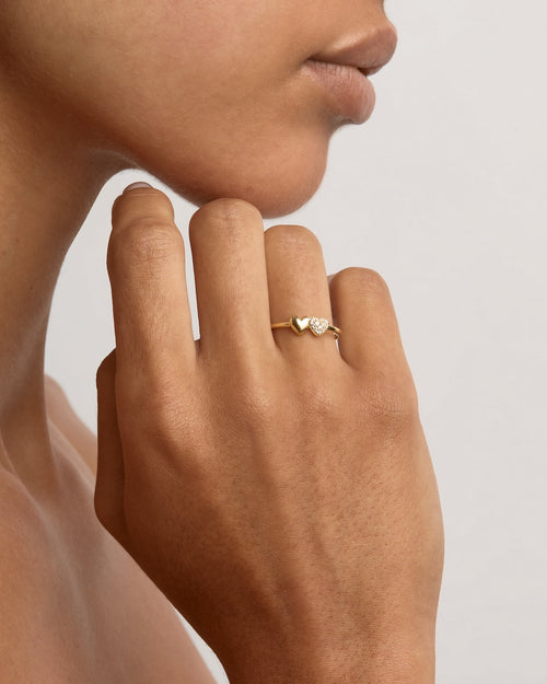 Yellow Gold Vermeil Always By Your Side Ring