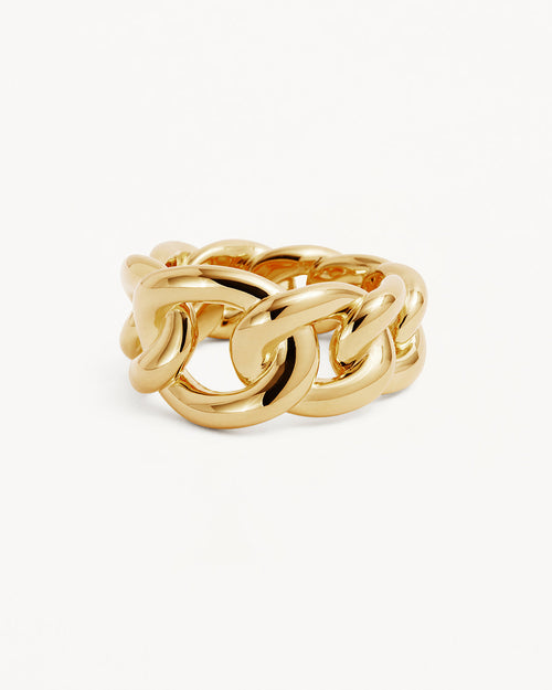 Yellow Gold Vermeil Strength Ring