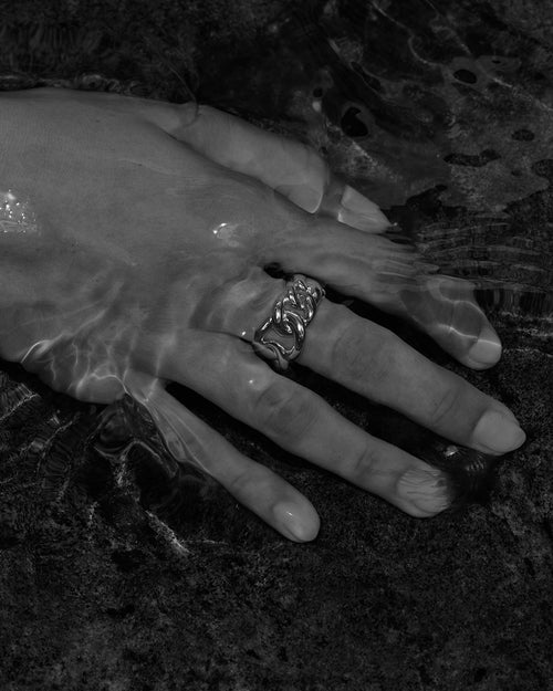 Yellow Gold Vermeil Strength Ring