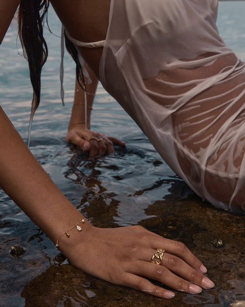 Yellow Gold Vermeil Strength Ring