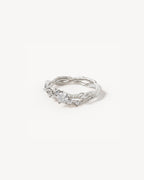 White Gold Vermeil No Rain, No Flowers Ring