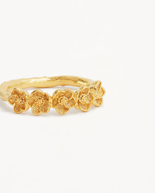 Yellow Gold Vermeil Bloom With Grace Ring