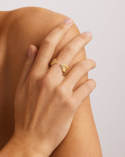 Yellow Gold Vermeil Awaken Ring