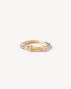 Yellow Gold Vermeil Intertwined Ring