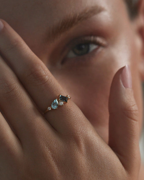 Yellow Gold Vermeil Bound Ring