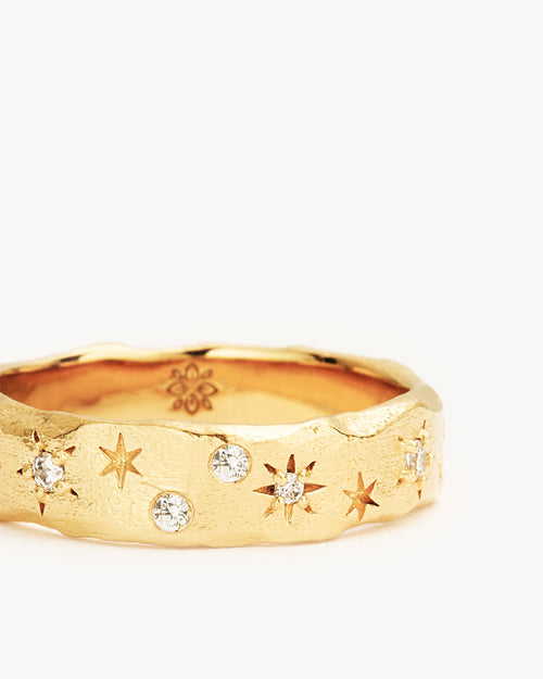 Yellow Gold Vermeil Wanderer Ring