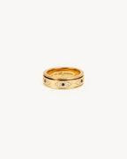 Yellow Gold Vermeil Trust Spinning Meditation Ring