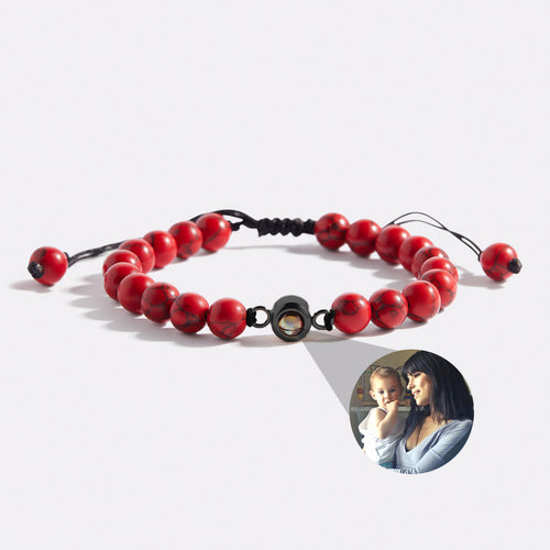 Beaded Photo Bracelet