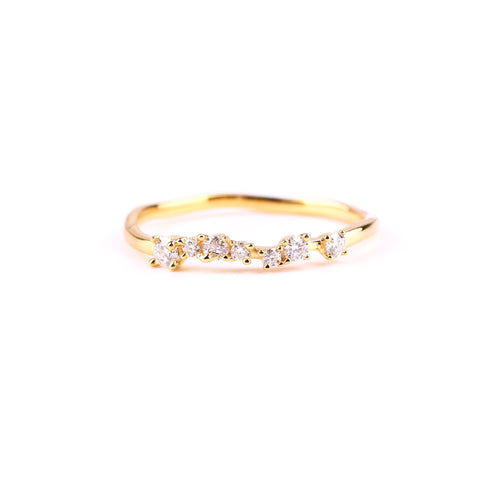 Shimmer Diamond Ring