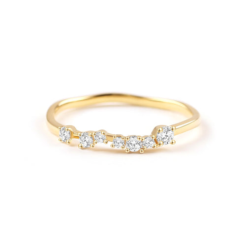 Shimmer Diamond Ring