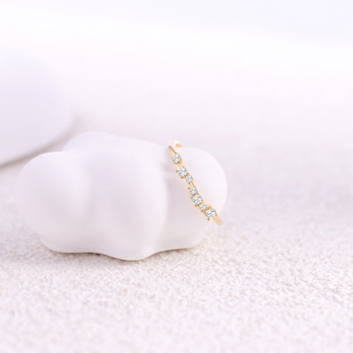 Shimmer Diamond Ring