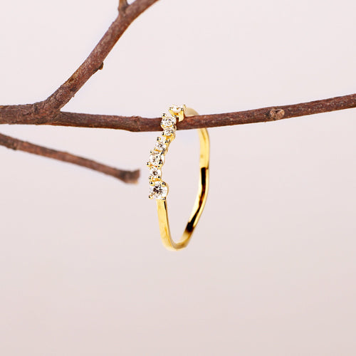 Shimmer Diamond Ring