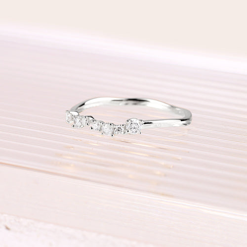 Shimmer Diamond Ring