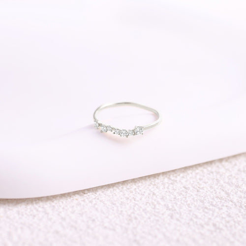 Shimmer Diamond Ring