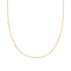 Sideways Initials Necklace