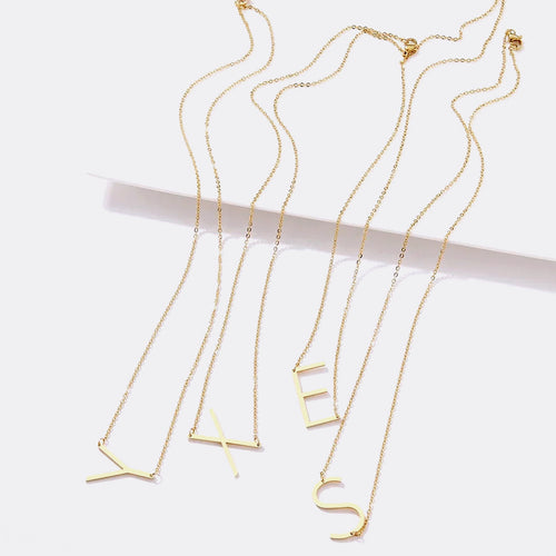 Statement Initial Necklace