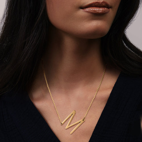 Statement Initial Necklace