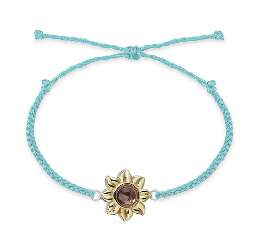 Sunflower Photo Bracelet