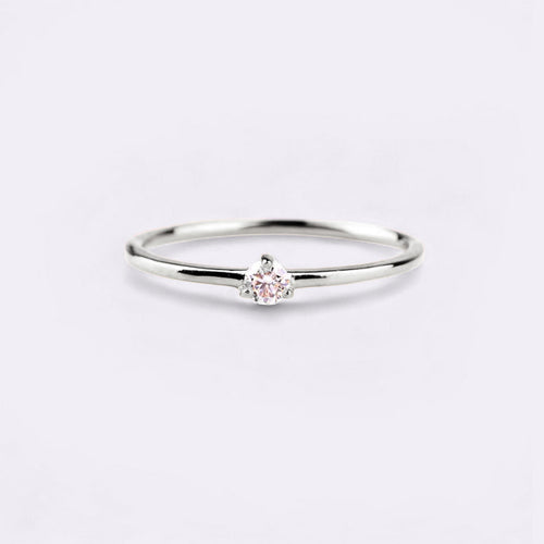Tiny Diamond Ring