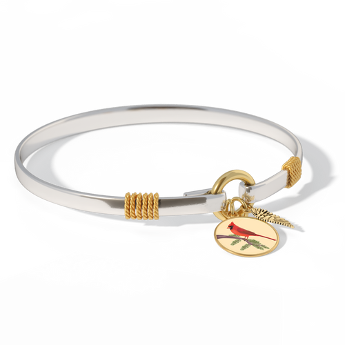 Cardinal - Two-Tone Custom Charm Bracelet