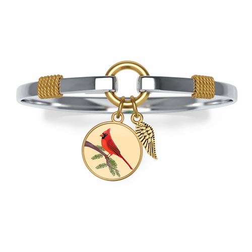 Cardinal - Two-Tone Custom Charm Bracelet