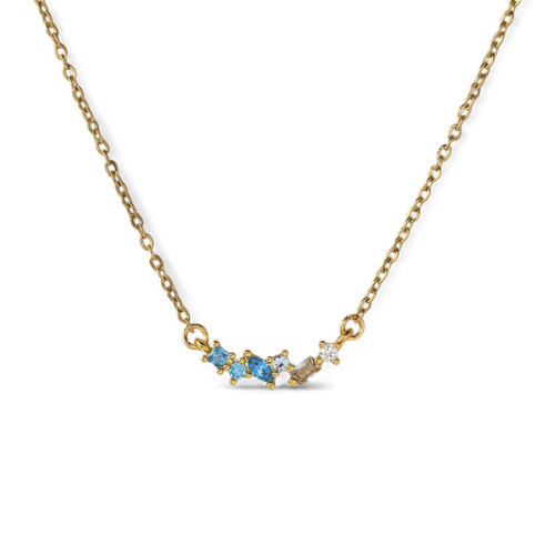 Ombre Birthstone Necklace