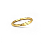 Minimalist Zodiac Stacking Band
