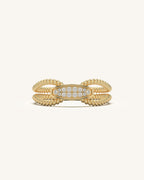 Corded Beauty Ring