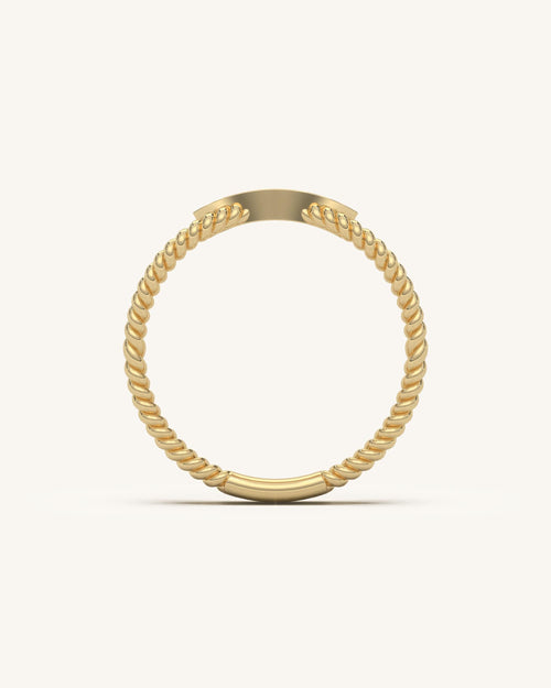 Corded Beauty Ring