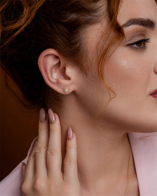 Entwined Diamond Studs