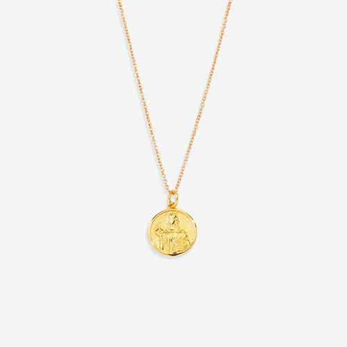 Greek Goddess Pendant Necklace