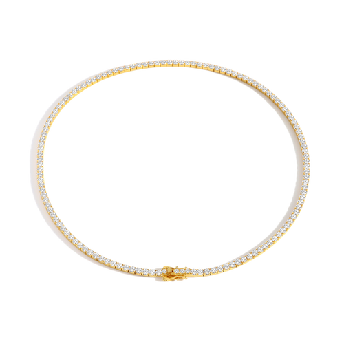 3mm Tennis Necklace