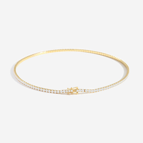 3mm Tennis Necklace