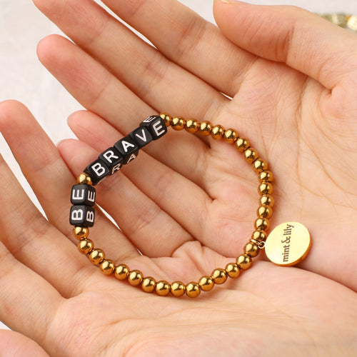 Custom Waterproof Beaded Friendship Bracelet