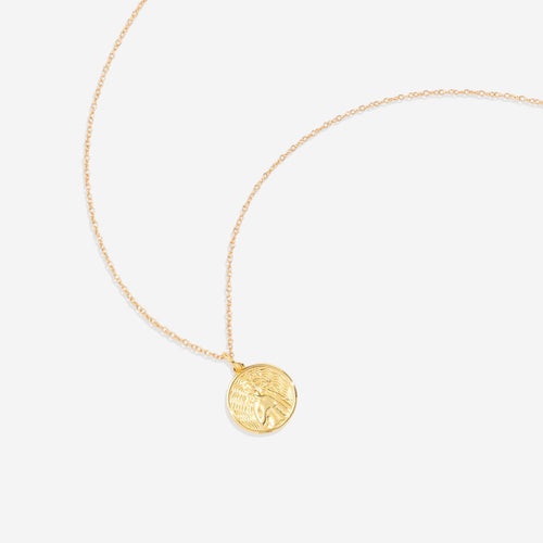 Greek Goddess Pendant Necklace