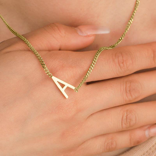 The Skinny Initial Necklace