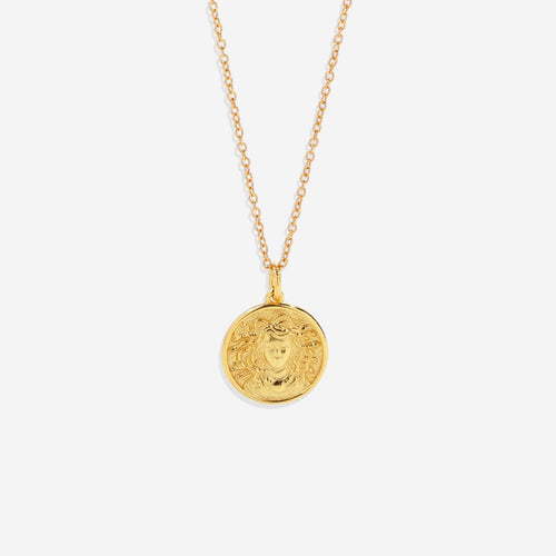Greek Goddess Pendant Necklace