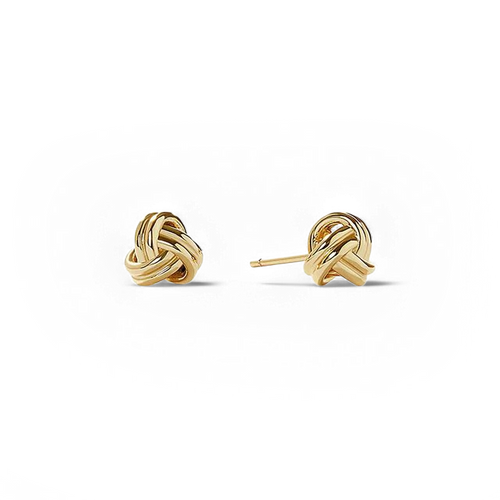 Love Knot Stud Earrings
