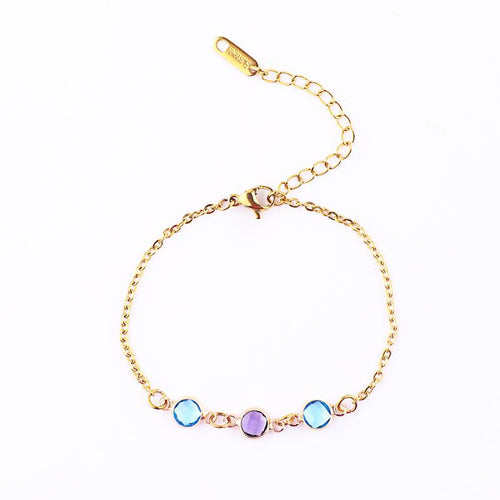 Personalized Birthstone Bracelet